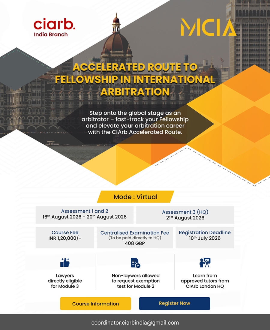 Accelerated Route to Fellowship in International Arbitration