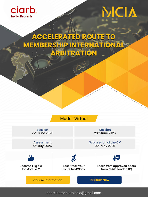 Accelerated Route to Membership International Arbitration