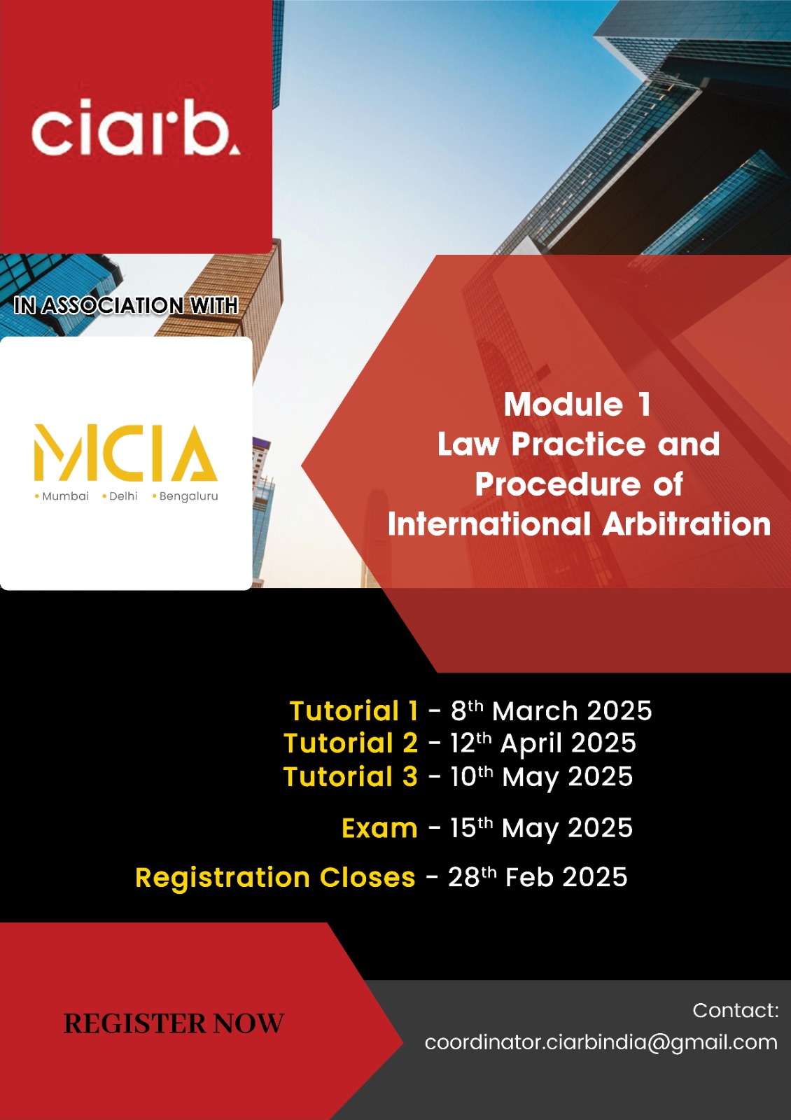 Module 1 - Law Practice and Procedure of International Arbitration